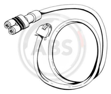 Сигнализатор, износ тормозных колодок A.B.S. 39561