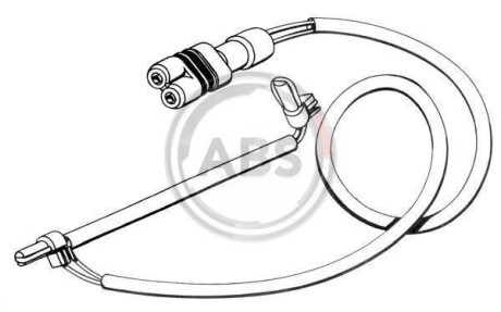Датчик зносу гальмівних колодок A.B.S. A.B.S. 39577