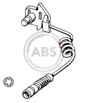 Датчик зносу гальмівних колодок A.B.S. A.B.S. 39580