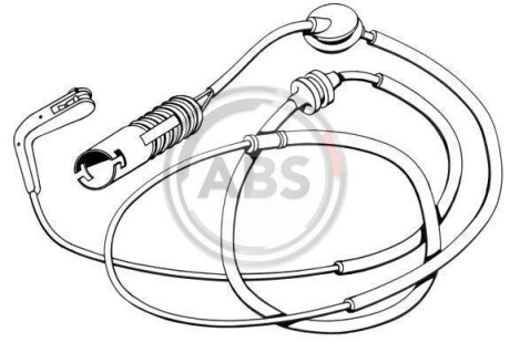 Датчик зносу гальмівних колодок A.B.S. A.B.S. 39594