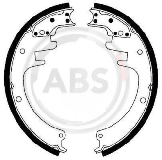 Комплект тормозных колодок A.B.S. 40451