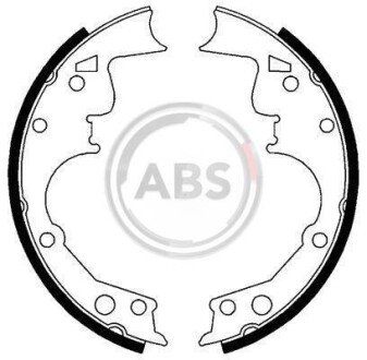 Гальмівні колодки (набір) A.B.S. A.B.S. 40514