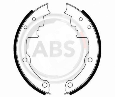 Комплект тормозных колодок A.B.S. 40552