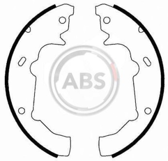 Гальмівні колодки (набір) A.B.S. A.B.S. 40665