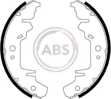 Комплект тормозных колодок A.B.S. 40714