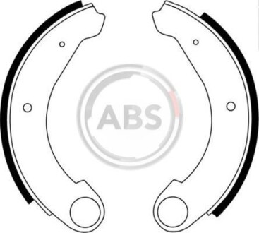 Гальмівні колодки (набір) A.B.S. A.B.S. 8402