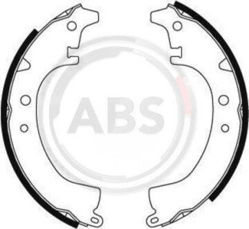 Комплект тормозных колодок A.B.S. 8512