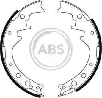 Комплект тормозных колодок A.B.S. 8554