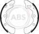 Комплект тормозных колодок A.B.S. 8555 (фото 1)
