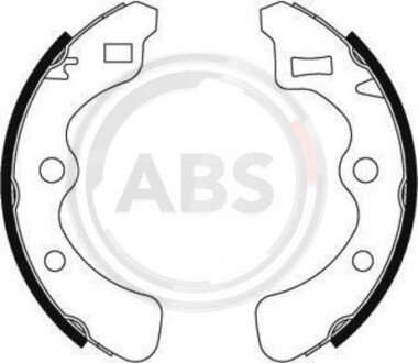 Комплект тормозных колодок A.B.S. 8555