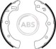 Комплект гальмівних колодок A.B.S. 8572 (фото 1)
