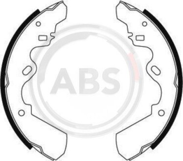 Комплект тормозных колодок A.B.S. 8574