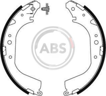 Гальмівні колодки (набір) A.B.S. A.B.S. 8581
