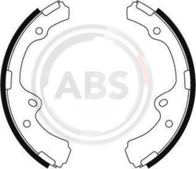 Комплект тормозных колодок A.B.S. 8585