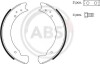 Комплект тормозных колодок A.B.S. 8619 (фото 1)