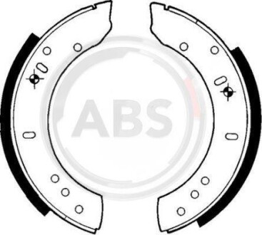 Комплект гальмівних колодок A.B.S. 8633