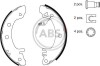 Комплект тормозных колодок A.B.S. 8703 (фото 1)