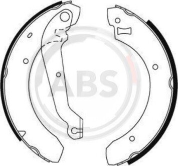 Комплект тормозных колодок A.B.S. 8715
