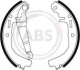 Комплект тормозных колодок A.B.S. 8733 (фото 1)