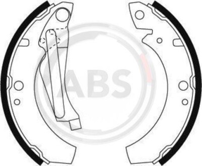 Комплект тормозных колодок A.B.S. 8740