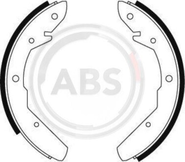Комплект гальмівних колодок A.B.S. 8789