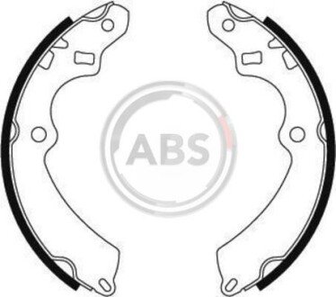 Комплект тормозных колодок A.B.S. 8837