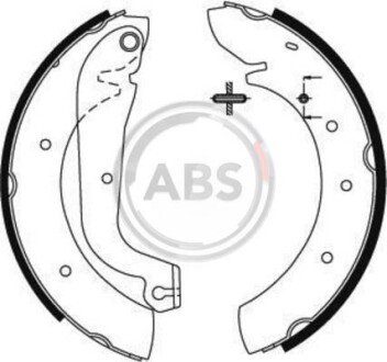 Комплект тормозных колодок A.B.S. 8860