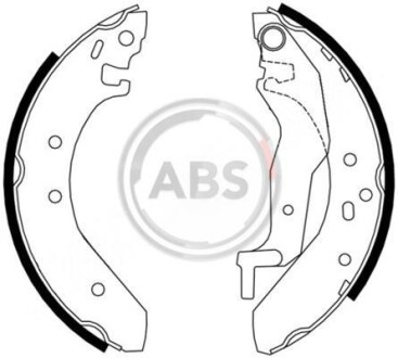 Гальмівні колодки (набір) A.B.S. A.B.S. 8865