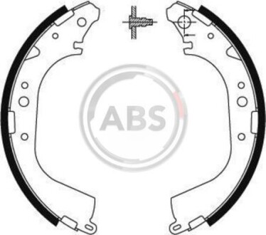 Комплект тормозных колодок A.B.S. 8881