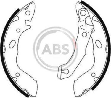 Комплект тормозных колодок A.B.S. 8898