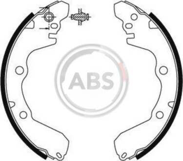 Гальмівні колодки (набір) A.B.S. A.B.S. 8904