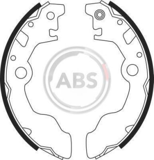 Гальмівні колодки (набір) A.B.S. A.B.S. 8927