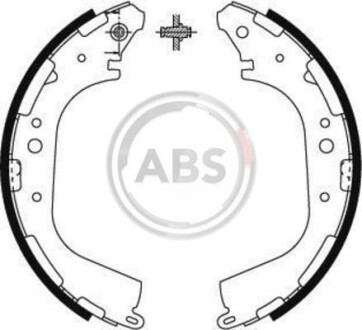 Комплект тормозных колодок A.B.S. 8938