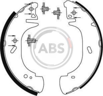 Гальмівні колодки (набір) A.B.S. A.B.S. 8941