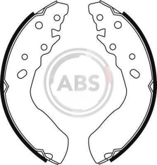 Гальмівні колодки (набір) A.B.S. A.B.S. 8975