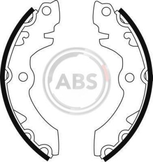 Гальмівні колодки ручного гальма A.B.S. A.B.S. 8977