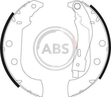 Гальмівні колодки (набір) A.B.S. A.B.S. 9029