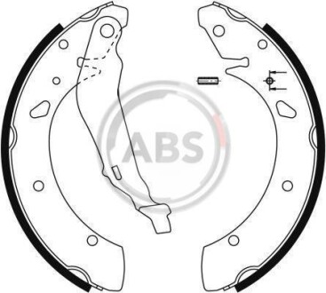 Гальмівні колодки (набір) A.B.S. A.B.S. 9076