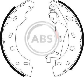 Гальмівні колодки (набір) A.B.S. A.B.S. 9123