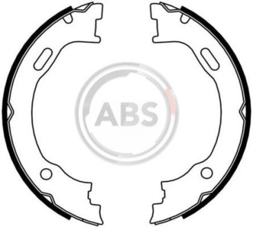 Гальмівні колодки ручного гальма A.B.S. A.B.S. 9142