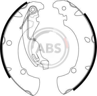 Гальмівні колодки (набір) A.B.S. A.B.S. 9154