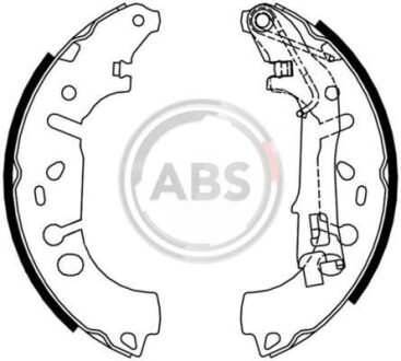 Гальмівні колодки (набір) A.B.S. A.B.S. 9215