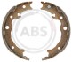 Комплект тормозных колодок, стояночная тормозная система A.B.S. 9367 (фото 1)