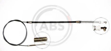 Трос, стояночная тормозная система A.B.S. K10128