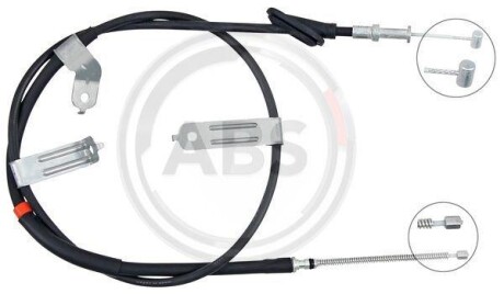 Трос ручного гальма SUBARU FORESTER 08-13 LT A.B.S. A.B.S. K10253