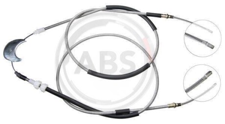 Трос, стояночная тормозная система A.B.S. K10635
