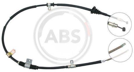 Трос, стояночная тормозная система A.B.S. K10907