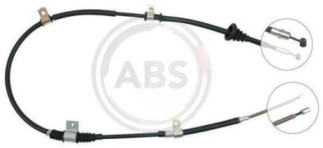 Трос, стояночная тормозная система A.B.S. K10908