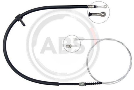 Трос, стояночная тормозная система A.B.S. K11037