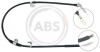 Трос, стояночная тормозная система A.B.S. K11158 (фото 1)